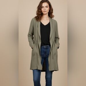 MAX OLIVE GREEN JACKET SIZE LARGE